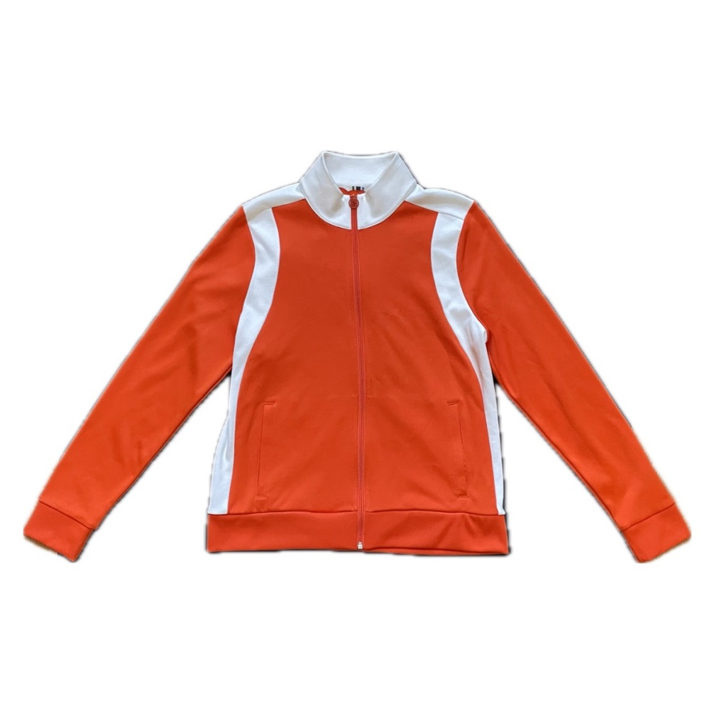 Tory Sport Vibrant Orange and White Jacket
